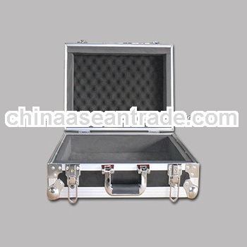 Professional hard aluminum case with big corner