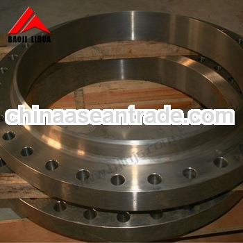 Professional high quality titanium asme b16.5 forging flange GR1