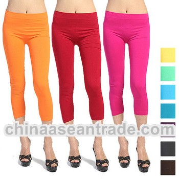 Professional ladies short tight legging pants
