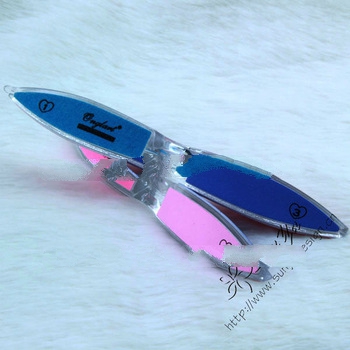 Professional polishing plastic nail file