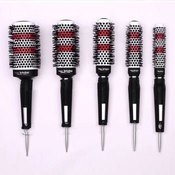 Professional salon plastic square hair brush