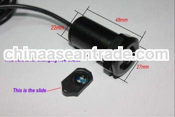Projector car door logo light,slide changeable led car shadow laser light