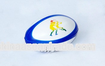 Promo 4'' stress rugby ball