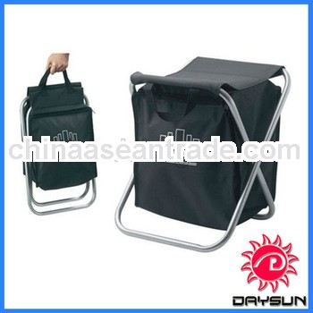 Promotion foldable gift cooler bag stools
