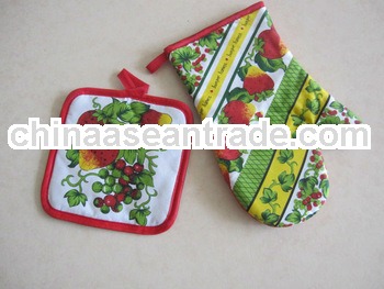 Promotion oven mitt & pot holder