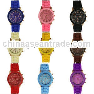 Promotion silicone fancy watches for men