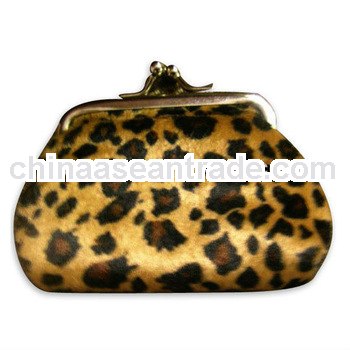 Promotional Fashion Leopard Clutch Coin Purse