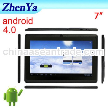 Promotional Portable with Dual camera,7" Capacitive touch,Five point cap-touch tablet pc screen