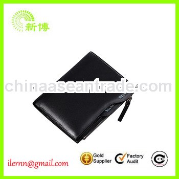 Promotional cheap leather passport folder