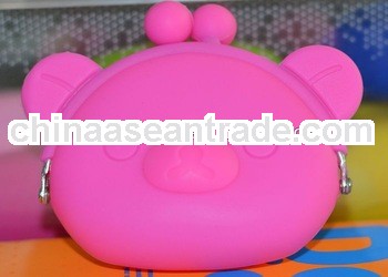 Promotional gift Usage fashion silicone purse