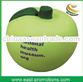 Promotional pu apple stress ball
