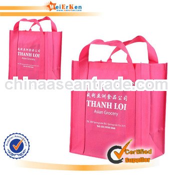 Promotional reusable nonwoven bag for sale