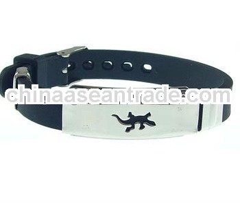 Promotional silicone bracelet hand chain for men