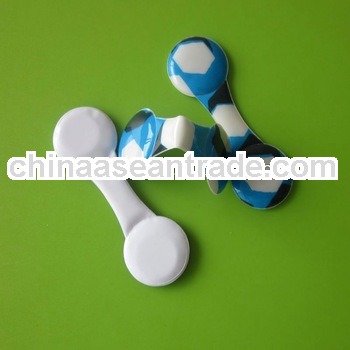 Promotional stationery item PVC folding magnetic bookmark