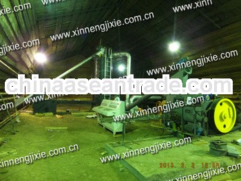 Punching Type and Screwing In-feed Biomass briquette press machine