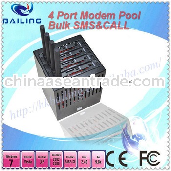 Q24plus wavecom modem 4 ports gsm wavecom modem pool