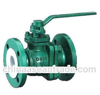 Q41F fluorine plastic lining ball valve