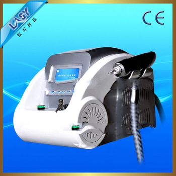 Q-Switched ND Yag laser tattoo removal and hair removal