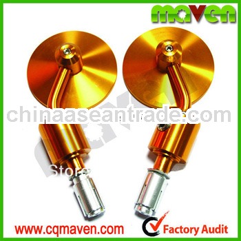 Quality Maven Brand New 3" CNC Bar End Mirrors Motorcycles 7/8" Handlebar For Custom Naked