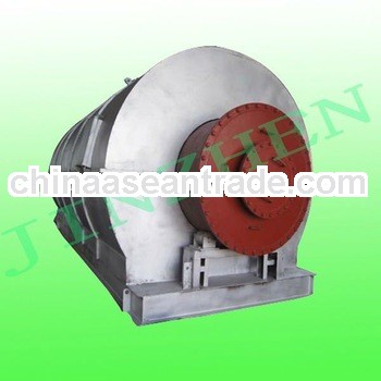 Quick heating used tires oil refining equipment