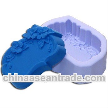 R0969 new Silicone soap forms flower soap molds forms silicone forms
