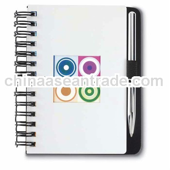 RFD spiral note book with pen
