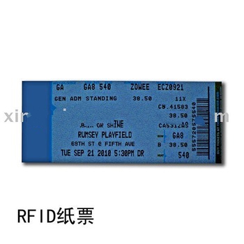 RFID train Ticket