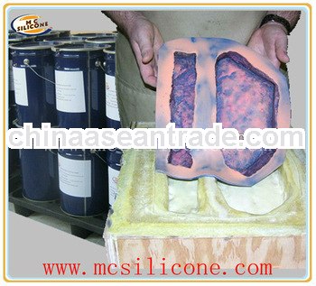 RTV-2 Silicon rubber to make concrete mold