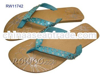 RW11742A Fashion Ladies PU Flat Slipper