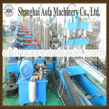 Rack and shelves cold roll forming machine