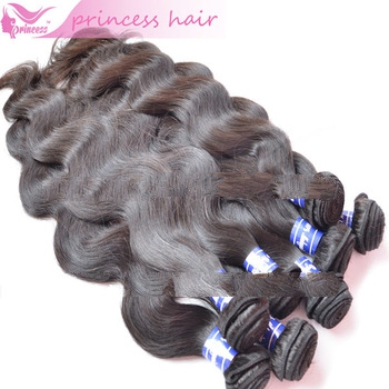 Raw virgin unprocessed human hair 3 bundles hair weaving