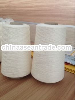 Raw white 50s/1 100 polyester spun yarn manufacturer
