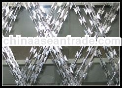 Razor barbed wire for protection military