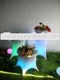 Rechargeable battery operated led flower pot lighting