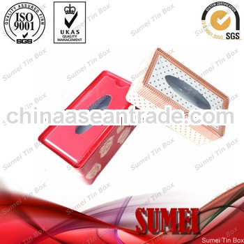 Rectangletin box making machine napkin box