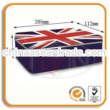 Rectangular Stackable Tin Storage Caddy