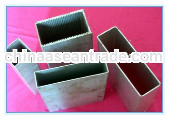 Rectangular steel pipes galvanized and normal 46x60x1,5,lenth 5,8m