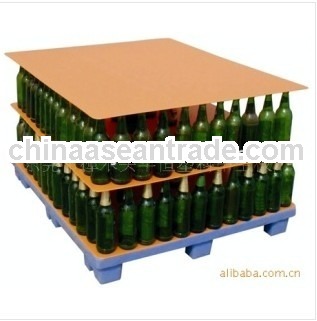 Recyclable corrugated plastic separator sheet