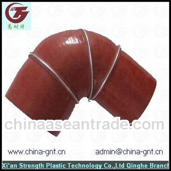 Red reducer elbow turbo hose