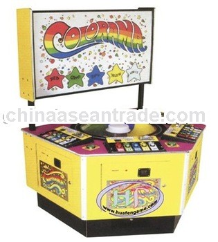 Redemption game machine /coin operated machine COLORAMA
