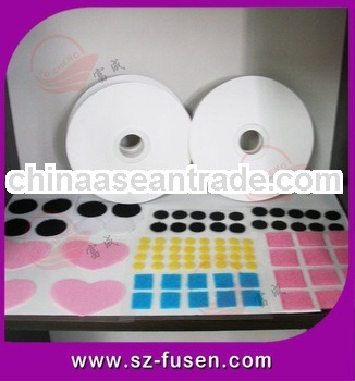 Release paper adhesive velcro tape/sticky velcro strap