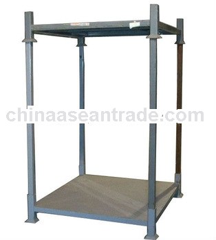 Removable and stackable steel storage stacking rack
