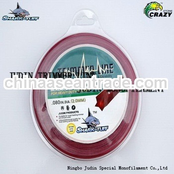 Replacement 0.095"/2.4mm Square Grass Trimmer Line