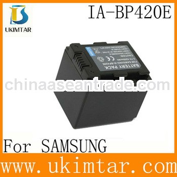 Replacement digital camera battery for samsung IA-BP420E SME-F40/F44/54 factory supply