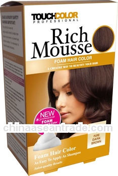 Rich Mousse Foam Hair color 40(Ammonia Free available)