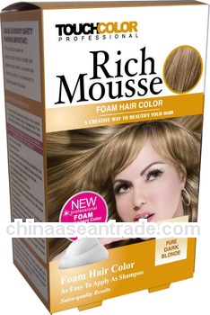 Rich Mousse Foam Hair color 70(Ammonia Free available)