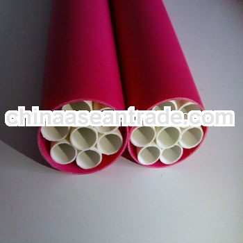 Rigid PVC tube for machine