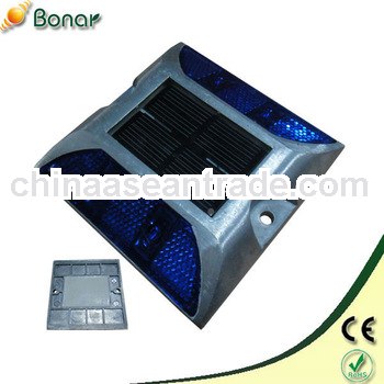 Road Safety Aluminum Reflective Solar Road Stud