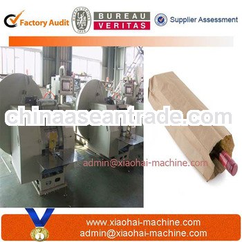 Roll Feeding Fast Food Brown Paper Bag Making Machine