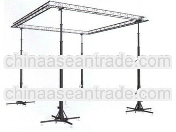 Roof Trusses Booth Display Circle Lighting Truss Aluminum lighting lift truss